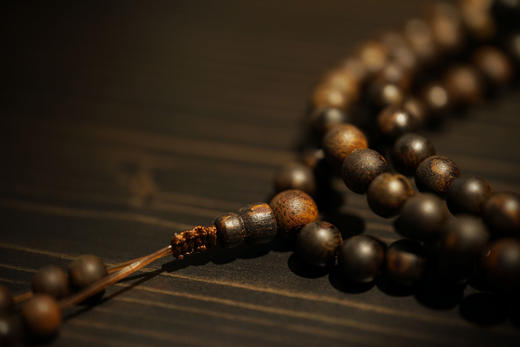 棋楠沉香6.5mm108佛珠 商品图3