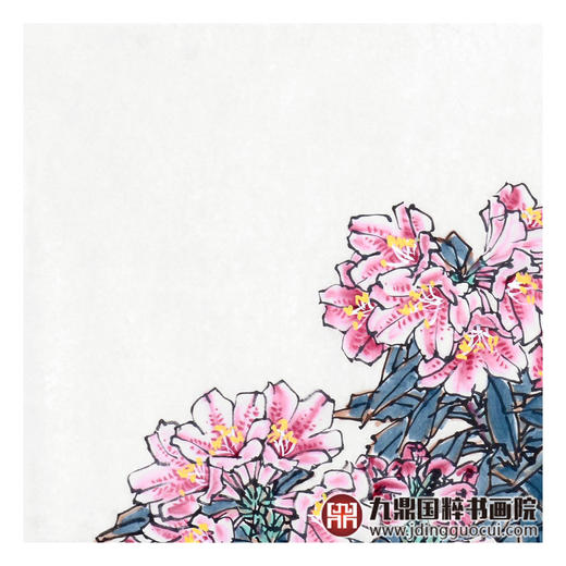 杨秀泽《高原情》68*68cm 花鸟斗方作品 茶室/餐厅挂画 商品图4