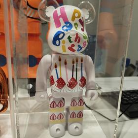 Bearbrick 生日熊白色 400%