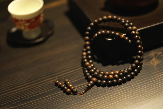 棋楠沉香6.5mm108佛珠 商品图2