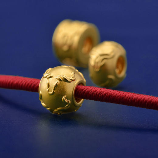 東祥 足金手链 牛图腾 古法 商品图3