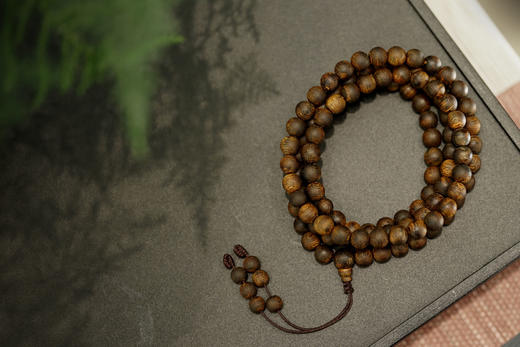 棋楠沉香7.5mm108佛珠 商品图3
