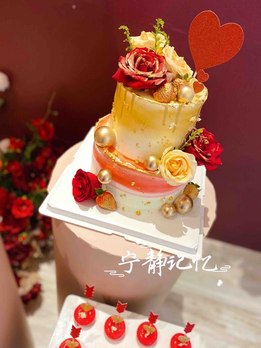 婚礼双层蛋糕 下单前请仔细阅读商品详情 商品图0