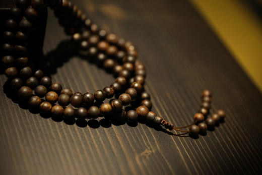 棋楠沉香6.5mm108佛珠 商品图0