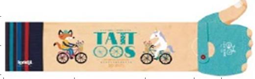 西班牙 Londji单车纹身贴 商品图0