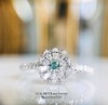 “蓝雪花”GIA蓝钻戒指 商品缩略图2