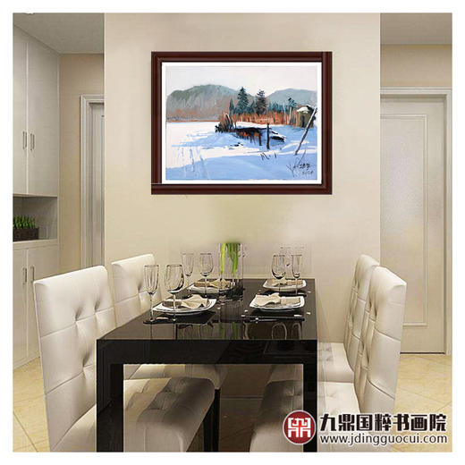 王功学《油画作品》30*40cm 油画横幅作品 餐厅/茶室/卧室挂画 商品图2