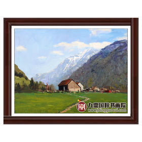 王功学《油画作品》30*40cm 油画横幅作品 餐厅/茶室/卧室挂画