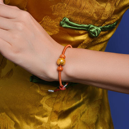 東祥 足金手链 牛图腾 古法 商品图2