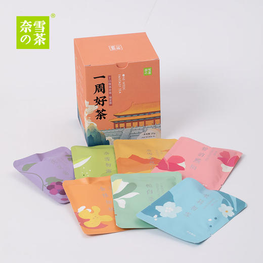奈雪   一周好茶国潮版  7款奈雪精选茗茶袋泡茶组合 商品图3
