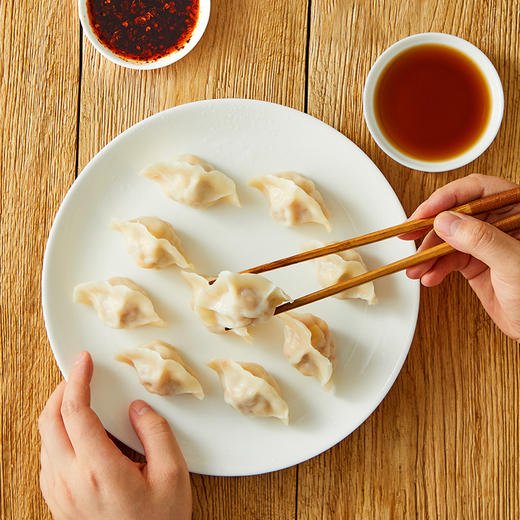 思念 手打天下 玉米蔬菜猪肉水饺 600g 30只 饺子 早餐食材 煎饺 蒸饺 烧烤 商品图6