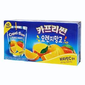 农心卡普利森芒果橙子味200ml*10농심카프리썬오망고200ml*10