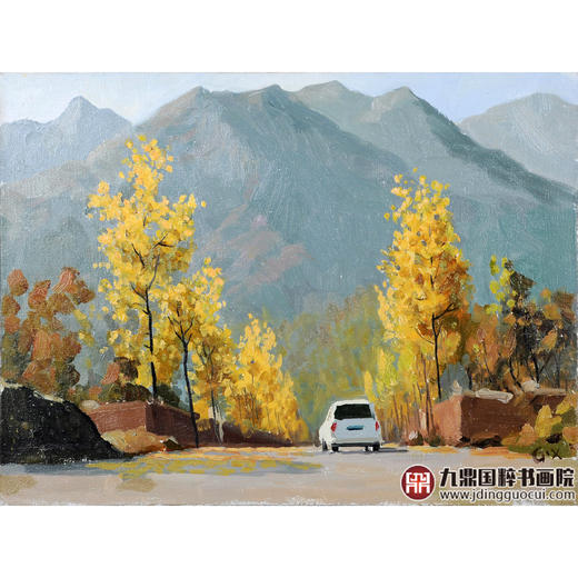 王功学《油画作品》30*40cm 油画横幅作品 餐厅/茶室/卧室挂画 商品图1