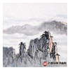 王功学《黄山奇观》56*56cm 山水斗方作品 茶室/客厅挂画 商品缩略图4