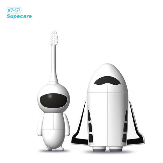 舒宁儿童电动牙刷玩具超声波男女幼儿2-3-5-12岁软毛防水自动牙刷 商品图9