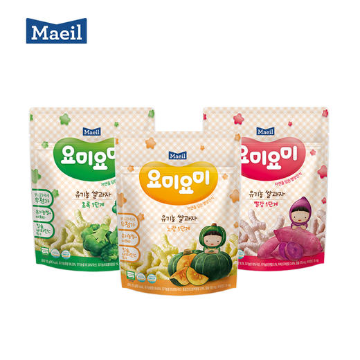 每日maeil泡芙米条 7月龄+【西兰花味】 韩国原装进口 宝宝零食 商品图4