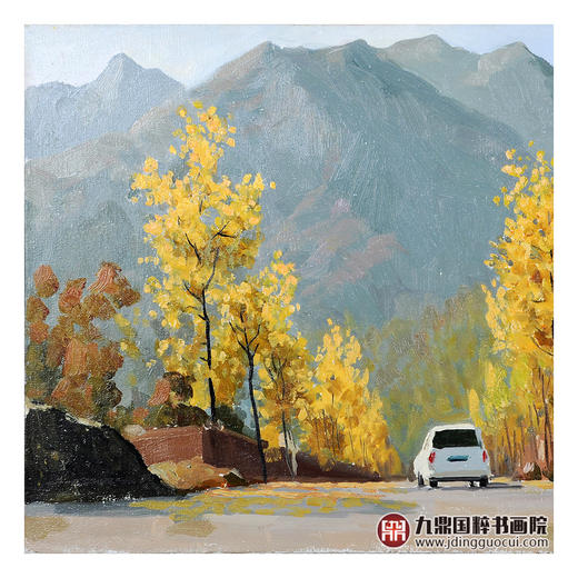 王功学《油画作品》30*40cm 油画横幅作品 餐厅/茶室/卧室挂画 商品图4