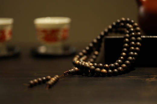 棋楠沉香6.5mm108佛珠 商品图1