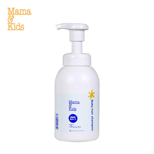 日本mamakids [本土版] 婴儿洗发护发二合一370ml 商品图0
