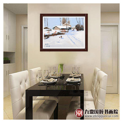 王功学《油画作品》30*40cm 油画横幅作品 餐厅/茶室/卧室挂画 商品图2