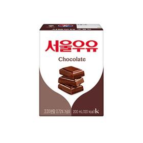 首尔 巧克力牛奶l서울우유초콜릿200ml