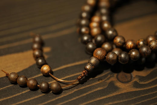 棋楠沉香6.5mm108佛珠 商品图5