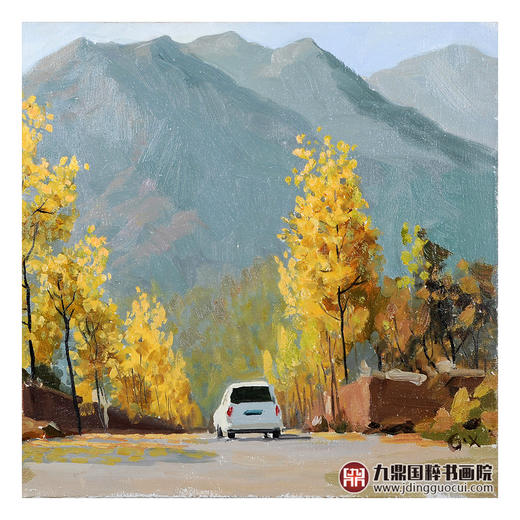 王功学《油画作品》30*40cm 油画横幅作品 餐厅/茶室/卧室挂画 商品图5