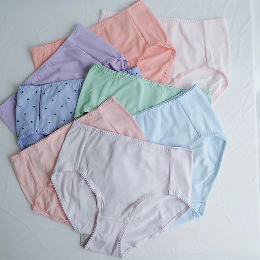 （特价）WD006(三枚组)女生中腰包臀三角裤（混色） 商品图9