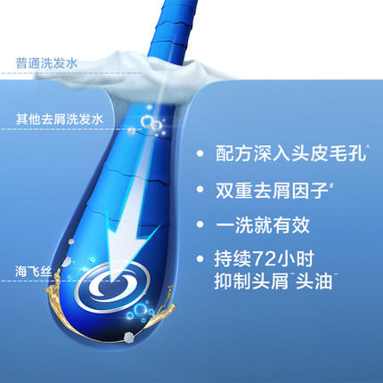 海飞丝洗发露500ml 商品图2