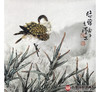 杨秀泽《悠憩》68*45cm 花鸟竖幅作品 茶室/餐厅/卧室挂画 商品缩略图4