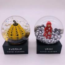 草间弥生 艺术衍生品 水晶摆件 商品图0