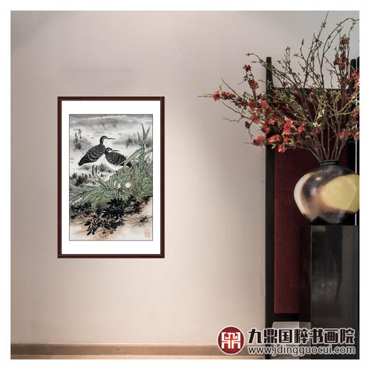 杨秀泽《花鸟作品》68*45cm 花鸟竖幅作品 茶室/餐厅/卧室挂画 商品图2