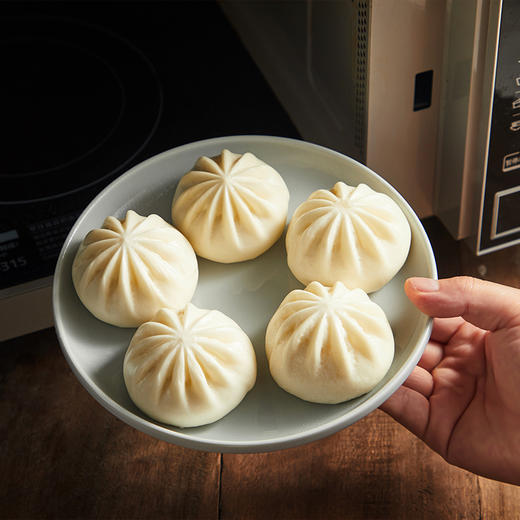 思念 中华面点 梅干菜肉包 750g 约25只 早餐 包子 馒头 商品图4