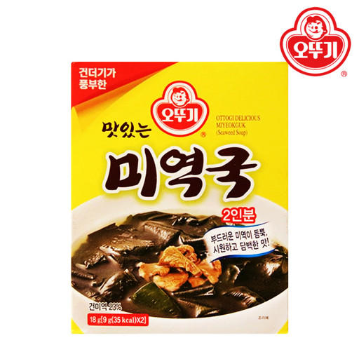 不倒翁海带汤18g오뚜기미역국18g 商品图1