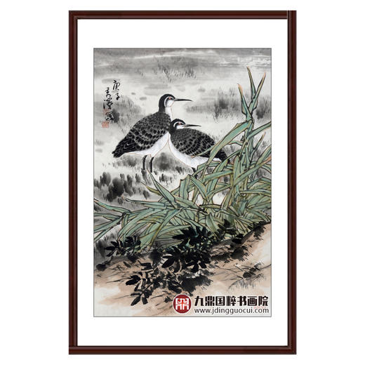 杨秀泽《花鸟作品》68*45cm 花鸟竖幅作品 茶室/餐厅/卧室挂画 商品图0