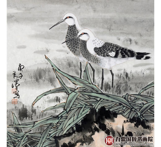 杨秀泽《花鸟作品》68*45cm 花鸟竖幅作品 茶室/餐厅/卧室挂画 商品图4