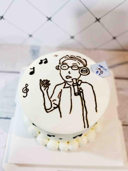 手绘唱歌男孩 下单前请仔细阅读商品详情 商品图0