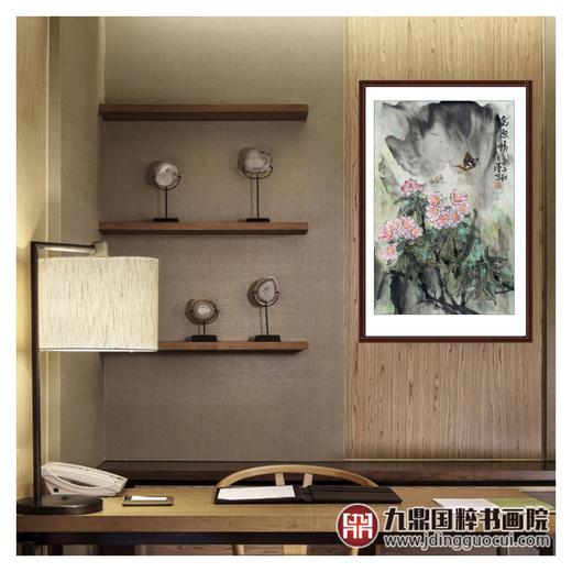 杨秀泽《高原情》68*45cm 花鸟竖幅作品 茶室/餐厅/卧室挂画 商品图3