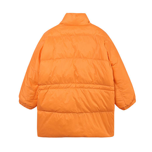 mini peace童装橙色羽绒服f0aca4x03