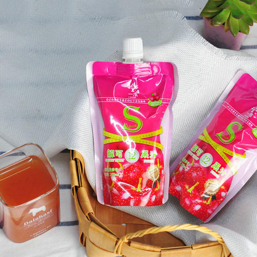 【鲜果打浆】解可山楂汁 200ml*6袋 果味 果汁 果肉饮料 解腻 开胃 0脂肪 一木山楂 包邮 商品图2