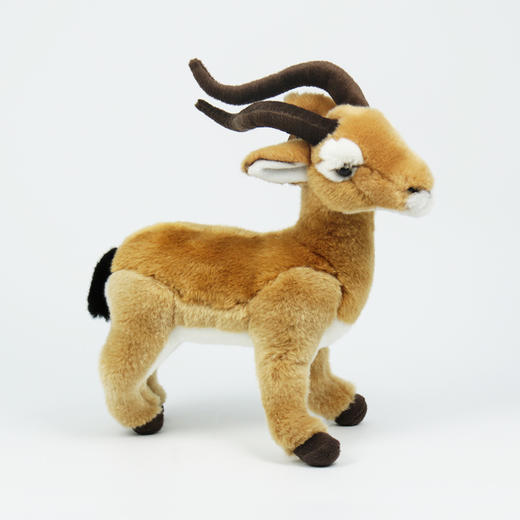 BehringWorld贝林自然世界27厘米黑斑羚毛绒玩具博物馆文创产品 商品图2