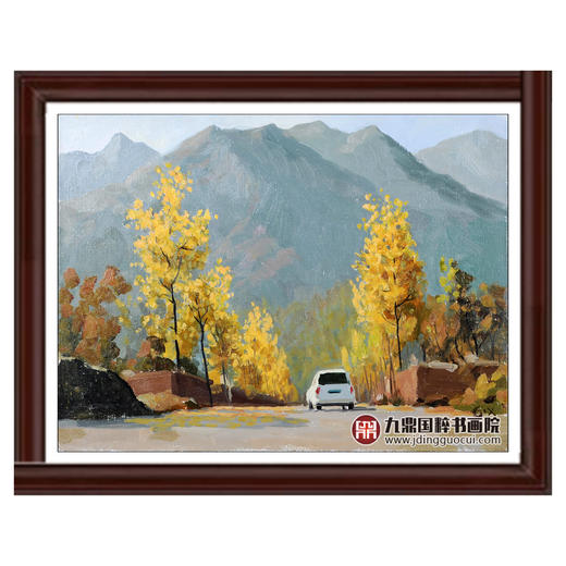 王功学《油画作品》30*40cm 油画横幅作品 餐厅/茶室/卧室挂画 商品图0