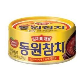 东元泡菜汤金枪鱼罐头150g동원참치김치찌개용150g