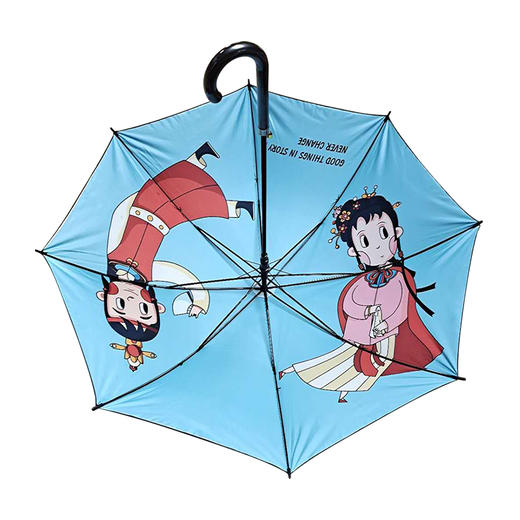 印象红楼 红楼元素雨伞 非折叠 印象唯物原创设计 商品图1