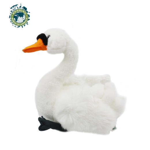 贝林自然世界毛绒玩具礼品毛绒白天鹅玩偶上海自然博物馆文创产品 商品图2