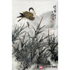 杨秀泽《悠憩》68*45cm 花鸟竖幅作品 茶室/餐厅/卧室挂画 商品缩略图1