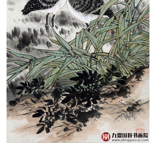 杨秀泽《花鸟作品》68*45cm 花鸟竖幅作品 茶室/餐厅/卧室挂画 商品图5