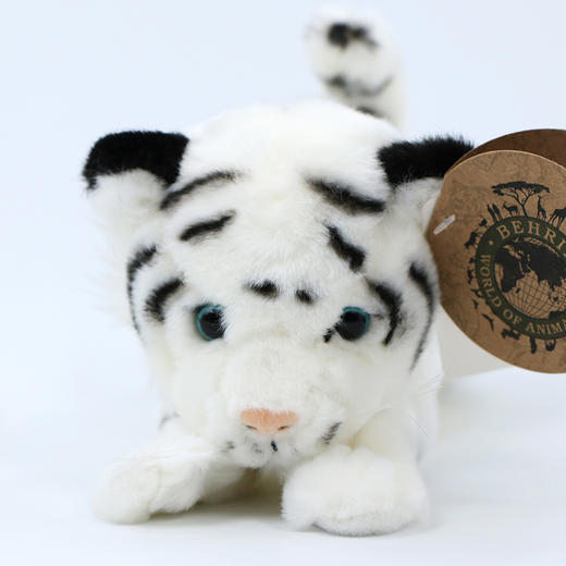 BehringWorld贝林自然世界毛绒老虎冰箱贴公仔伴手礼博物馆文创品 商品图1