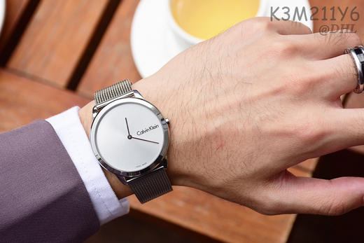 新到货！原单CK Calvin Klein/卡尔文·克莱恩男表 K3M211Y6
机芯：原装石英机芯
表壳：316L精钢
表镜：矿物质强化玻璃 商品图7
