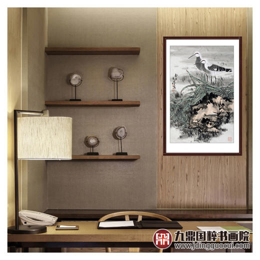 杨秀泽《花鸟作品》68*45cm 花鸟竖幅作品 茶室/餐厅/卧室挂画 商品图3